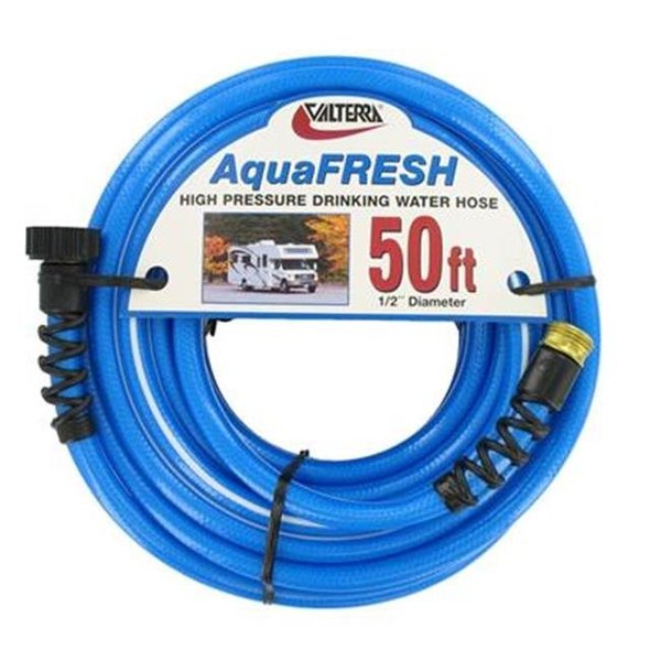 Valterra VALTERRA LLC W018600 Fresh Water Hose; Blue; 0.5 In. X 50 Ft. V46-W018600